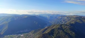 Podzimní slunce nad Monte Grappa